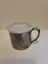 Oneida Vintage Silver Plated Baby Cup with Handle