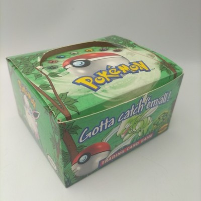 Pokémon Dschungel Booster Box Leerbox Display Stück Vintage