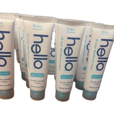 ❤️💪Lot Of 30 Hello Clean & Fresh All Over Whole Body Deodorant Cream