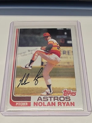 1982 Topps Nolan Ryan #90 Houston Astros NM/Mint Top Zustand Vintage - Bild 1 von 2