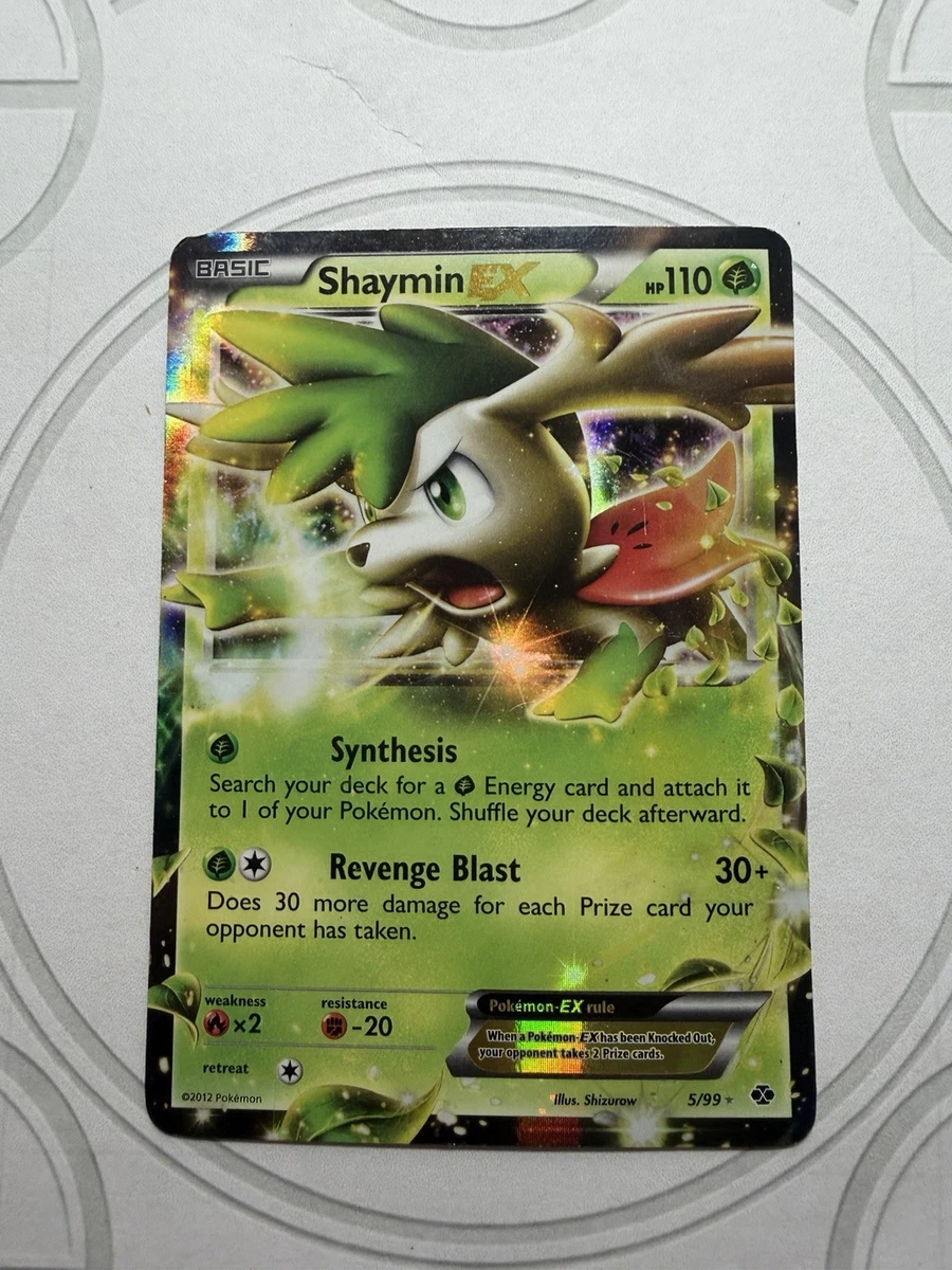 Shaymin Pokémon TCG Next Destinies Individual Collectible Card