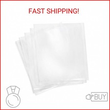 Shrink Wrap Bags,100 Pcs 6x8 Inches Clear PVC Heat Shrink Wrap for Packaging Soa
