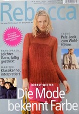 Mein Strickmagazin Rebecca Nr. 37  Strickmode  31  Herbst - Modelle