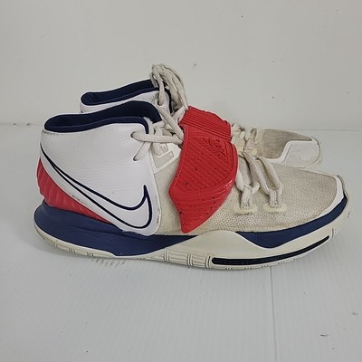 Nike Kyrie 6 USA 2020 Men\'s Basketball Shoes Size 12 Blue White Red BQ4630-102 Size 12 - Nike Kyrie 6  main image 2