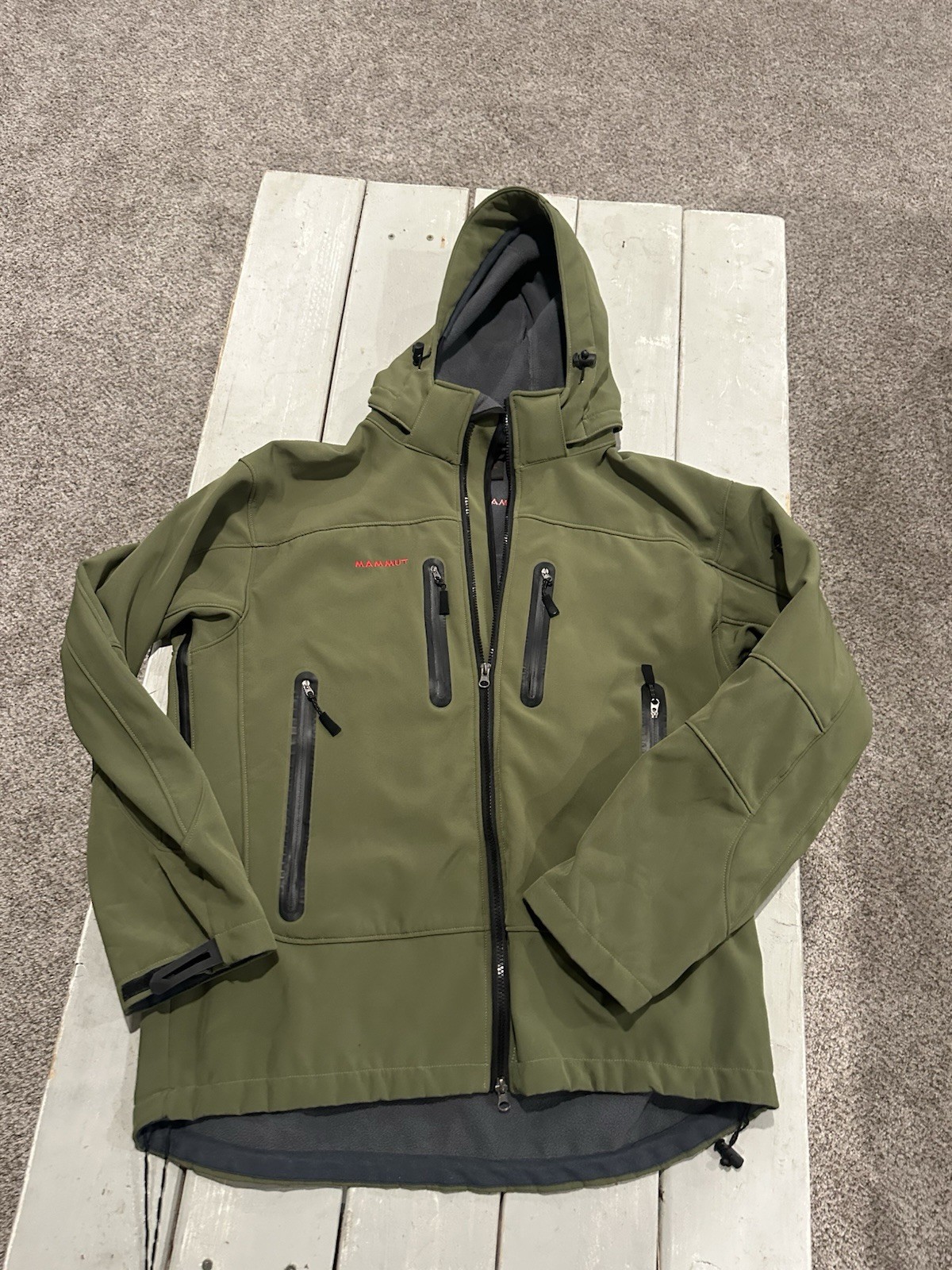 Mammut 2XLarge Mens Soft Shell Softech Jacket Ful… - image 1