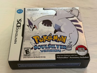 Pokémon SoulSilver, BIG BOX, Case, Cart, Manual, Inserts NO POKEWALKER