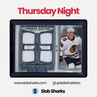 2024 UPPER DECK THE CUP #F-CB CONNOR BEDARD FOUNDATIONS QUAD JERSEY /49