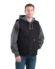 Berne Duck Workmans Vest Black