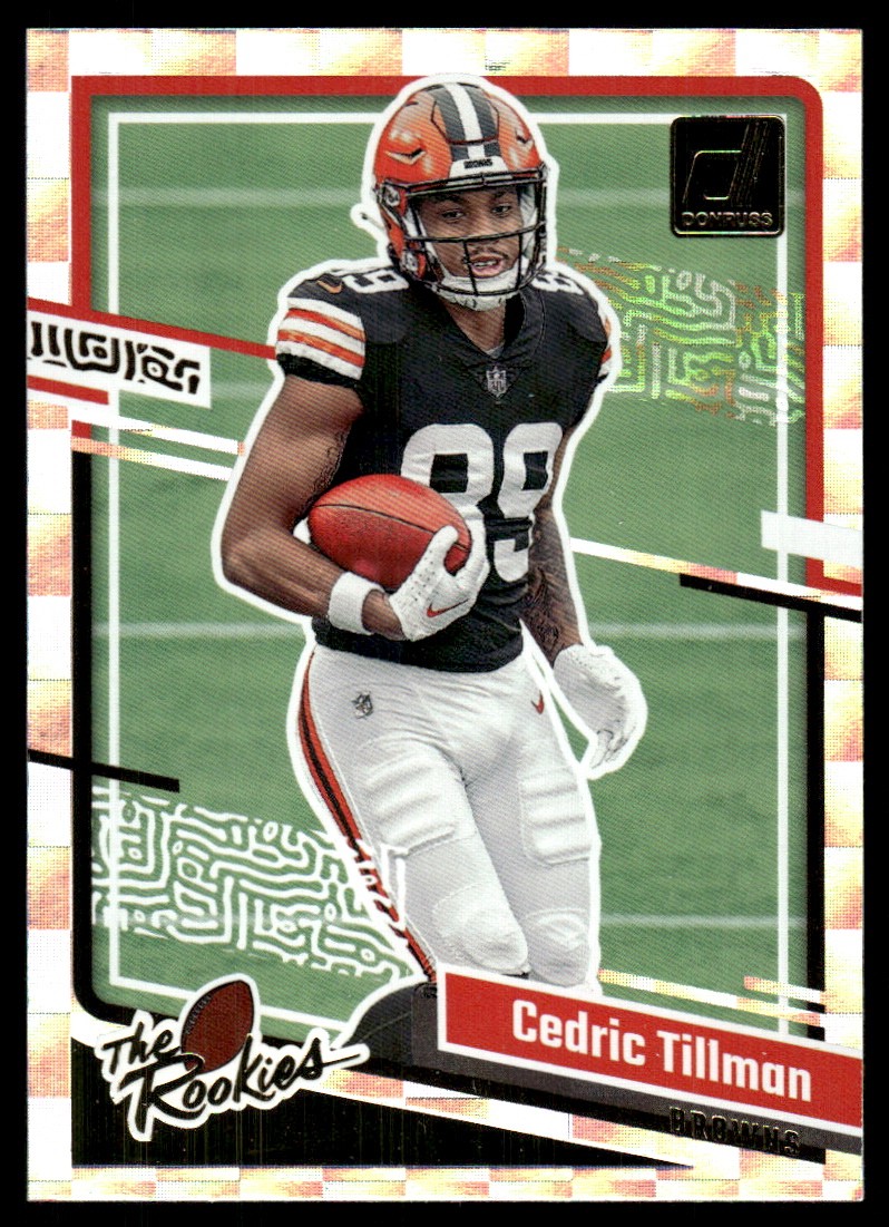 Cedric Tillman Panini Donruss the Rookies #24 Base