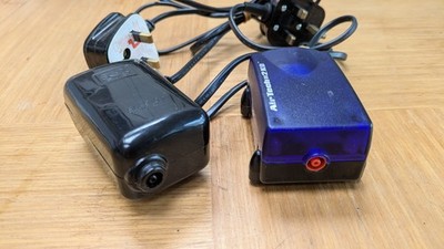 2 x Aquarium Luftpumpen 'Layal' und 'Air Tech 2KO''