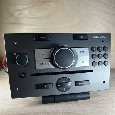 VAUXHALL OPEL VECTRA C NAVIGATION RADIO STEREO HEADUNIT  13204012