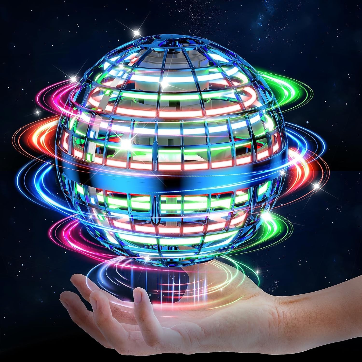 2026 AI Flying Orb Ball Toys, Galaxy Cosmic Globe Boomerang 