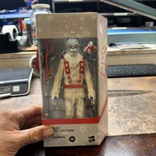 Star Wars The Black Series Wookiee Holiday Edition 6-Inch Collectible Christma