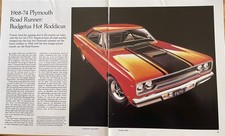 1968 1969 1970 1971- 1974 Plymouth Road Runner 18 Pg Review Belvedere