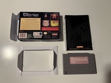 Terranigma USA English Translation SNES - Repro -  Box & Manual - Test e/#5