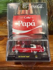 M2 Machines Coca Cola 1964 Chevy Impala Share A Coke With Papa A73 26-08