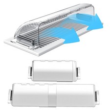 2 Pack Magnetic Air Vent Deflector, 9"-15.5" Transparent 2 PACK