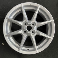Mazda Silver Mx-5 Miata Original Wheel 16 2016-2018 Alloy Oem Factory 64965 Mazda Silver Mx-5 Miata Original Wheel 16 2016-2018 Alloy Oem Factory 64965