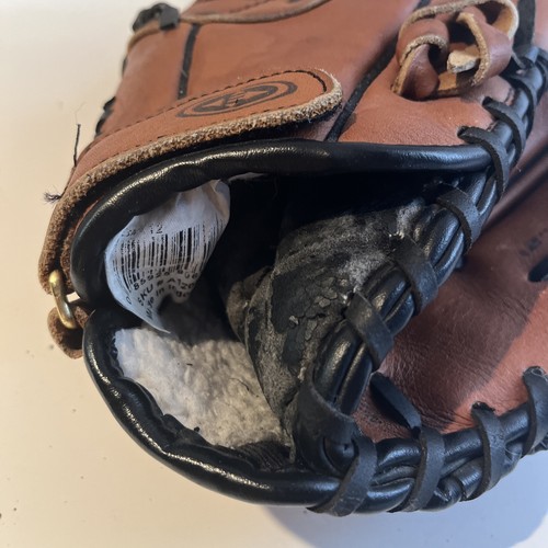 Easton Leather Glove Black Magic BMX12 Tan RIGHT Hand Thrower RHT Mitt 12" - Picture 9 of 13
