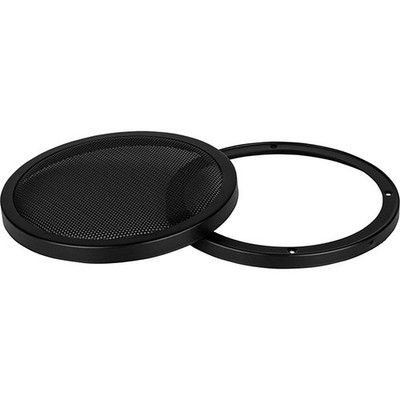 Parts Express Steel Mesh 2-Piece Grill for 8'' Speaker Black