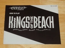 Kings of the Beach - Nintendo NES Loose Instruction Manual for Video Game