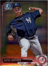 2017 Bowman Chrome Mini Prospects #BCP132 Justus Sheffield - BB