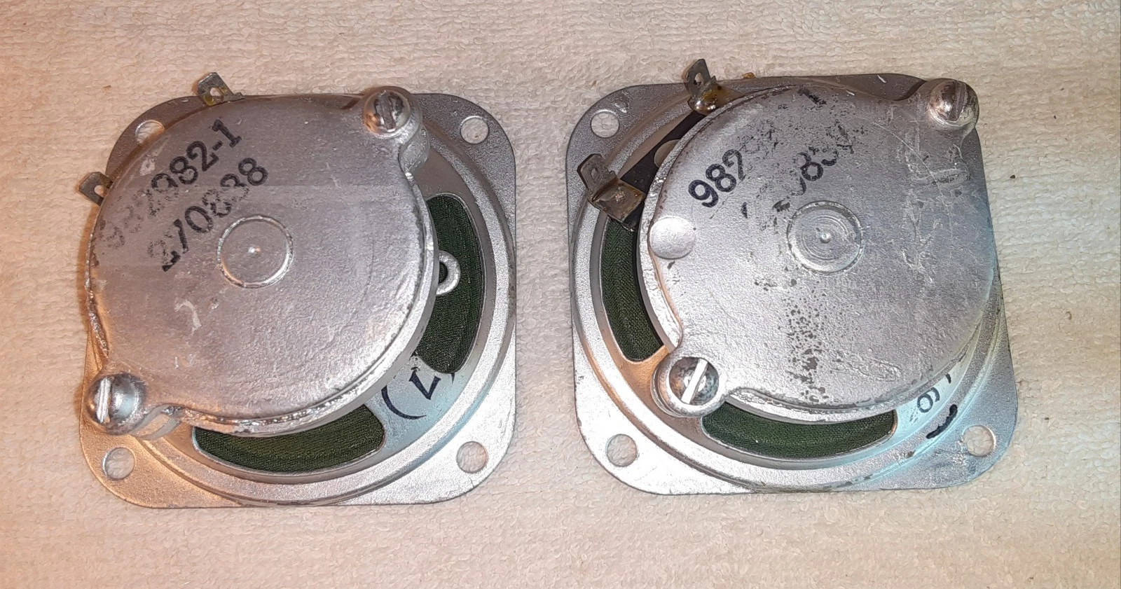 4 Vintage 2 3/4" Audio  Speakers/ Manufacturer Quam-Nichols? image 12