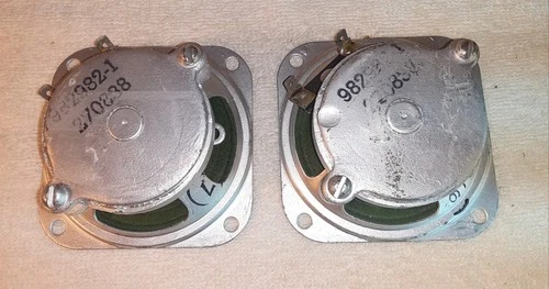 4 Vintage 2 3/4" Audio  Speakers/ Manufacturer Quam-Nichols? image 12