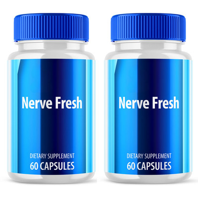 Nerve Fresh Advanced Nerve Support Formula Maximum Strength Vitamin 120 Capsules