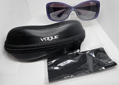 Vogue VO2843-S 2151/8J Polarized Sunglasses 56-16 135 Purple Gradient 3P w/ Case