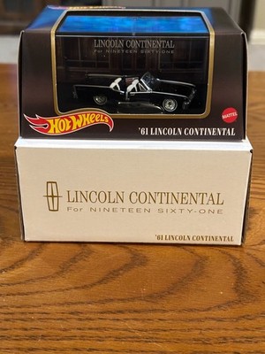Hot Wheels Lincoln Continental For Nineteen Sixty-One new in box