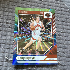 Panini 2024-25 Donruss Holo Blue & Green Laser Kelly Olynyk #42 Raptors 25/30