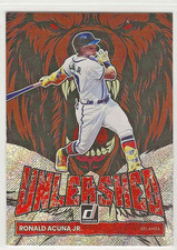 2022 Panini Donruss - Unleashed Ronald Acuña Jr. #UL-5 Rapture
