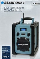 Blaupunkt Bsr 20 Baustellenradio Mit Akku Bluetooth Li Ionen WassergeschüTzt
