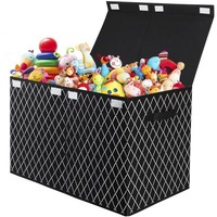 Aufbewahrungsbox Spielzeugkiste Mit Deckel Kinder 83L Spielzeug Aufbewahrung Mit