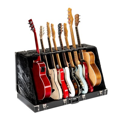 Stagg GDC-8 4/8-fach Gitarrenständer Standkoffer