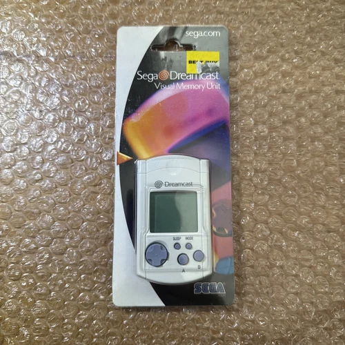 Brand New Unopened Official SEGA Dreamcast Visual Memory Unit VMU HKT-7000 OEM