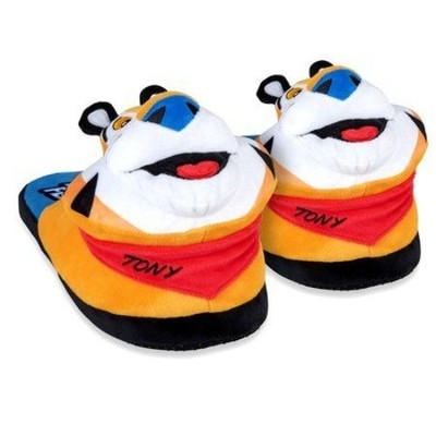 Odd Sox  Frosted Flakes  Fun Indoor Novelty Slippers  Fuzzy-Med