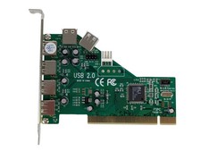 Vintage PCI USB 2.0 6 2 Card - Brand New
