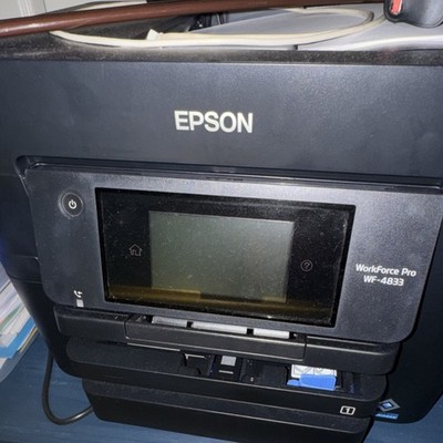 Epson WorkForce Pro WF-4833 All-In-One Inkjet Color Printer
