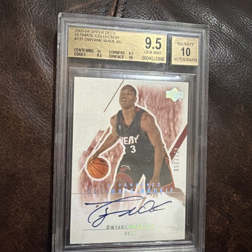 Dwyane Wade Autograph #131 2003 Ultimate Collection card