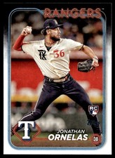 JONATHAN ORNELAS 2024 TOPPS SERIES 2 RC TEXAS RANGERS #575