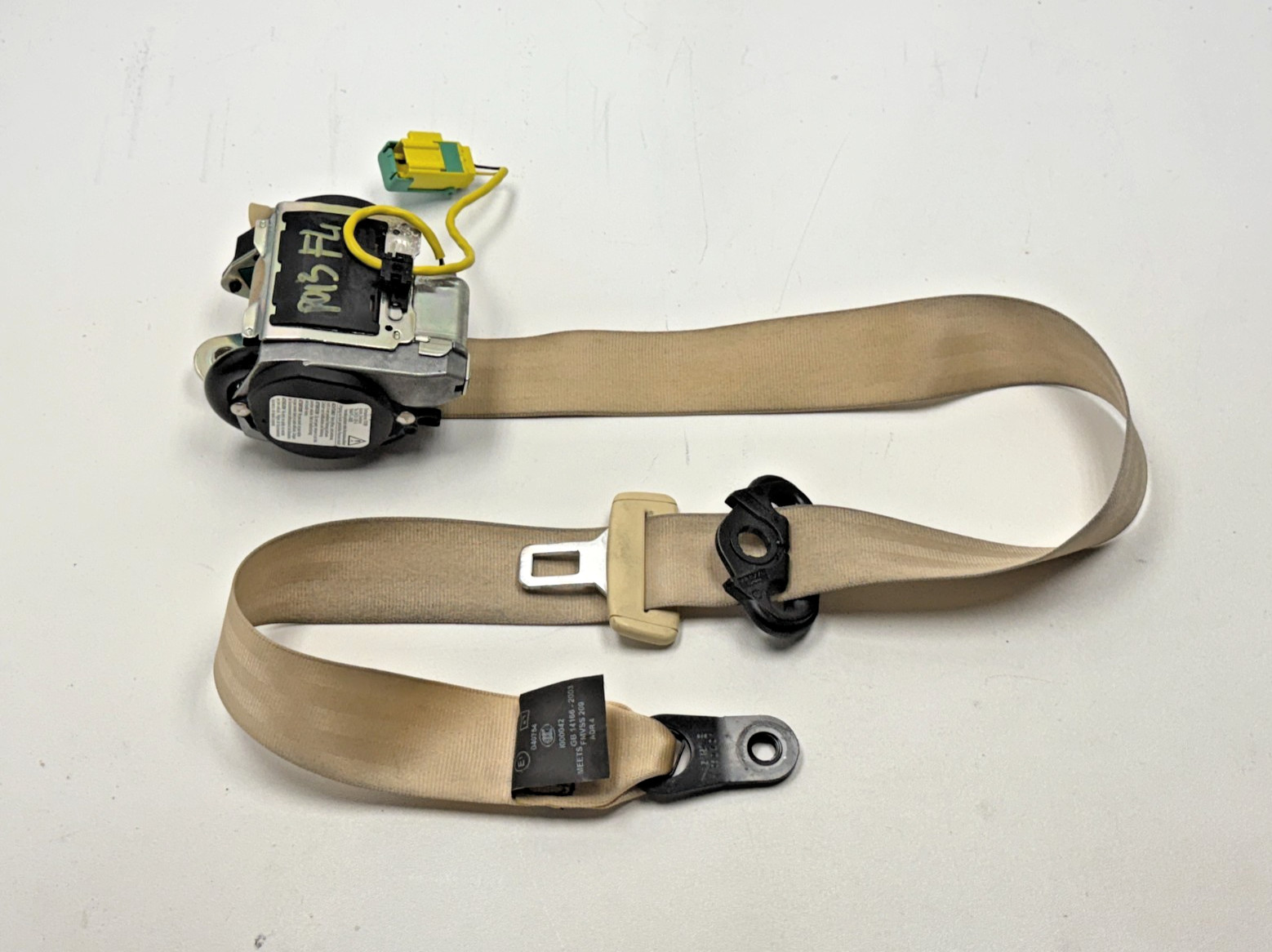 06-12 Bentley Continental Flying Spur Front Left Driver Seat Belt Retractor PO43