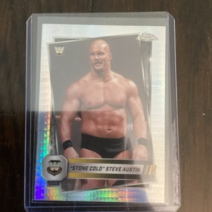 2025 Topps Chrome WWE - Steve Austin #6 Prism Refractor