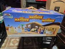 2013 Bible Toys The Nativity Playset 19 Pieces Pre-owned Compete Christmas