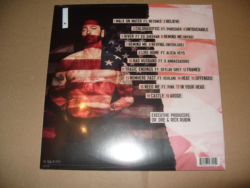 Revival by Eminem (Record, 2018) 2 X VINYL NEW AND SEALED. (B2) - Image 4 of 4