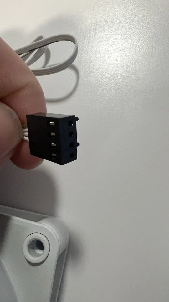 NZXT F120RGB Duo 120mm Dual-Sided RGB Fan Triple Pack White. READ DESC - Image 3 of 4