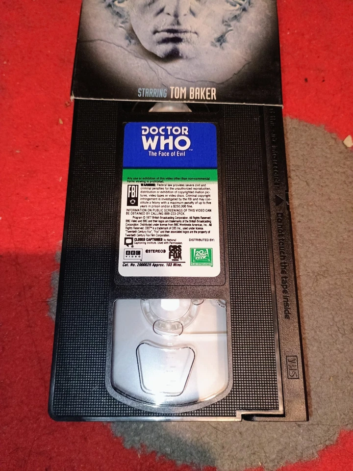Doctor Who The Face Of Evil Fourth VHS BBC 1999 Foto 2 de 4