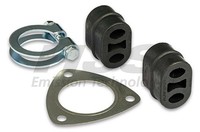HJS Montagesatz Abgasanlage 82 14 9046 FüR Opel X01 Corsa MittelschalldäMpfer