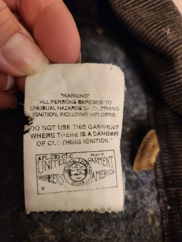 Vintage Carhartt Brown Jacket Blanket Lined Regular C02CHT 90s Sz 2XL - Picture 11 of 16